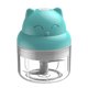 thumbnail image 4 of Picadora de ajo eléctrica inalámbrica USB Garlic Chopper Picadora de jengibre recargable portátil, 100ML, Azul Speravity HA003928-02B, 4 of 7