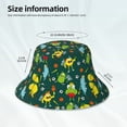 thumbnail image 5 of Balery Sport Monster Sun Hats for Men Women Bucket Hat UPF 50+ Buckey Hat Boonie Hat Foldable UV Protection Hiking Beach Fishing Summer, 5 of 9