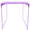 Purple, variant on Locker Organizer Shelf, Mesh Locker Shelf for Locker Decor, Stackable,Extra Tall, Fits Standard Size School Lockers, Pink