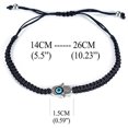 thumbnail image 2 of Handmade String Evil Eye Bracelet For Women Men Girls Boys Black Red Thread, 2 of 5