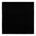 thumbnail image 6 of Unique Loom Solid Shag Collection Area Rug (7' 10" Square Jet Black), 6 of 7