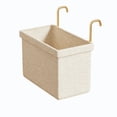 thumbnail image 2 of Byujiro Hanging Laundry Hamper Hook-On Wall Mount Dirty Clothes Storage Basket with Thickened Reinforced Frame, Collapsible Space Saving Garment Organizer Bin, Portable Wash Tote for Bathroom, 2 of 6