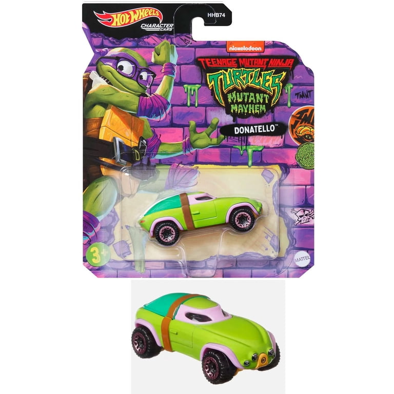 Hot Wheels, Character Cars, TMNT Mutant Mayhem 4 Pack - Walmart.com
