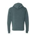 thumbnail image 3 of J. America - Triblend Full-Zip Hooded Sweatshirt - 8872, 3 of 3