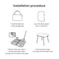 thumbnail image 4 of Mesa Plegable Al Aire Libre para Acampar Likrtyny (Ejército) Verde, 4 of 9