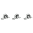 thumbnail image 1 of 3X KP08 Pillow Block Cast Housing 8 X 20 X 6mm Insert Ball Bearing, 1 of 4