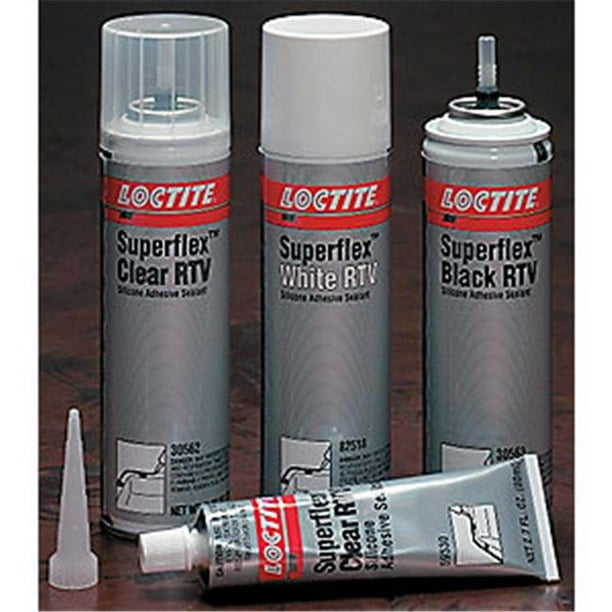 Loctite 59530 SuperFlex RTV, Silicone Adhesive Sealant, 80 ml., Clear