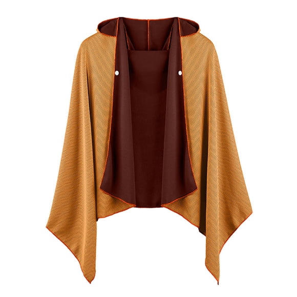 Toalla de gimnasio Sonducket con capucha naranja
