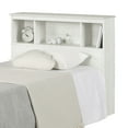 thumbnail image 2 of South Shore Summer Breeze, Coastal Headboard, Twin White, 2 of 10