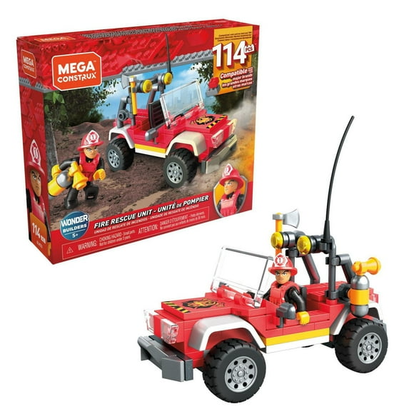 Mega Construx Sauvetage en Vus- 114 Pieces Âges 5+