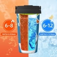 thumbnail image 5 of KLL Goose Holding an Umbrella Pattern Stainless Steel Vacuum Insulated Tumbler - Carry Insulated Coffee Mug - Reusable Insulated Cold Brew Iced Coffee Cup Thermos, 5 of 8