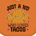 thumbnail image 4 of Inktastic Taco Lover Mexican Food Boys or Girls Baby Bib, 4 of 4