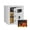 White-45, variant on 2.0 cu.ft Vintage Retro Home Safe with Wheels, Large Digital Fingerprint Safe Box with Key, Removable Shelf, Fireproof & Waterproof Bag, Bedroom Home Security Safe with Decor Style