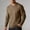 Coffee, variant on TASICA Men's 100% Cotton Top Round Neck Solid Color Pullover Casual Straight Shoulders Long Sleeve Blouses Cultural Undershirt Fall Winter Outfit Clothe