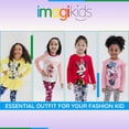 thumbnail image 2 of Set de ropa Disney Minnie Mouse para niñas pequeñas 3T, rojo y negro, 2 of 6
