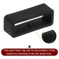 thumbnail image 3 of 【18mm】【1PC】Universal Silicon Ring Buckle For Watch Straps With Rubber Rings Powerful Fixing Device Compatible With Watch Straps In Metal Leather And Other Materials, 3 of 3