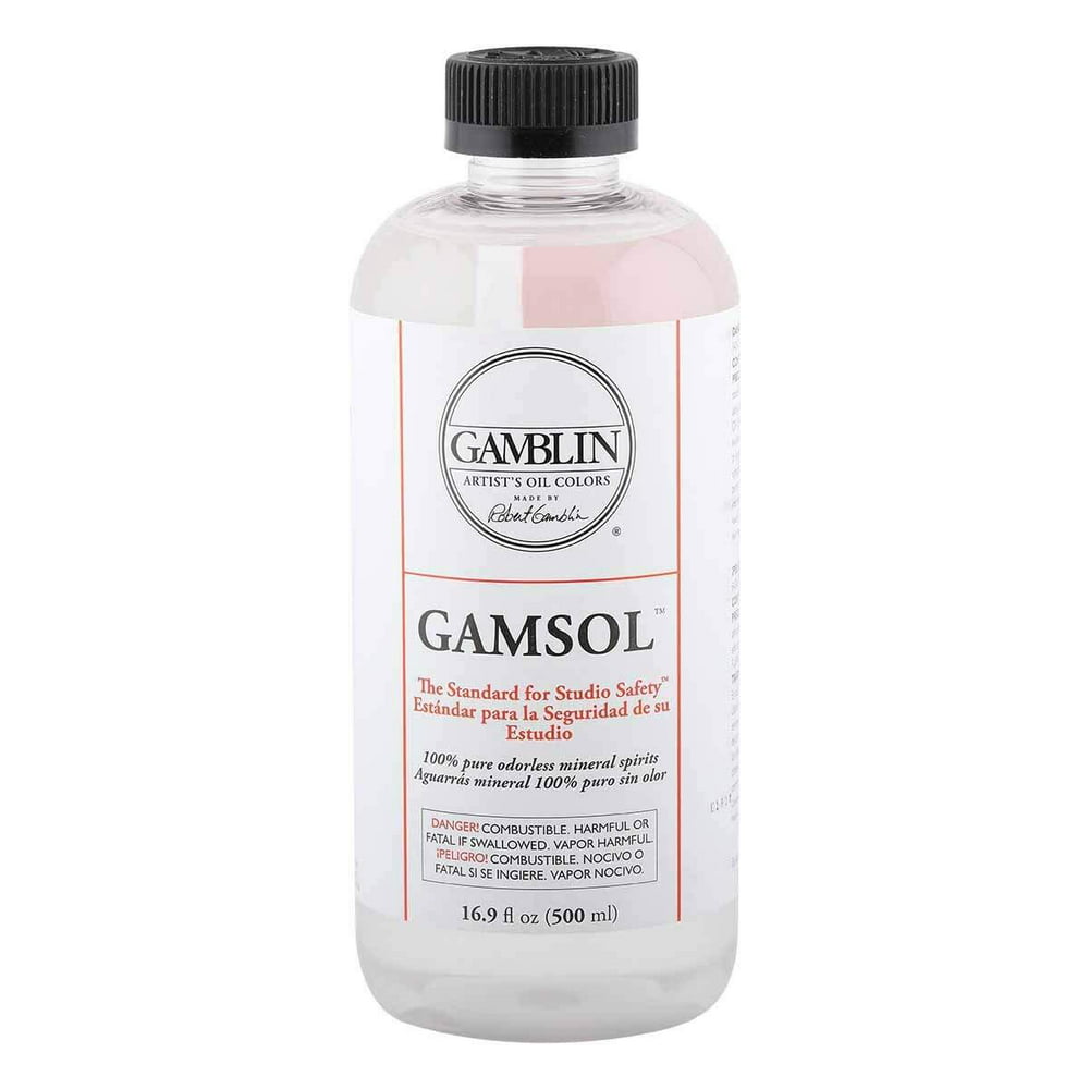 Gamblin Gamsol Oil Color, 16.9 oz, Clear - Walmart.com - Walmart.com