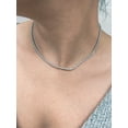 thumbnail image 3 of Dolly - 2.45 Carat Diamond Tennis Necklace ( Classic Setting ), 3 of 4