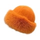 thumbnail image 3 of Gorro , gorro , gorro de invierno de piel sintética para hacer snowboard y nieve Naranja, 3 of 8