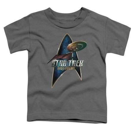 

Star Trek Discovery Discovery Deco Toddler T-Shirt Charcoal