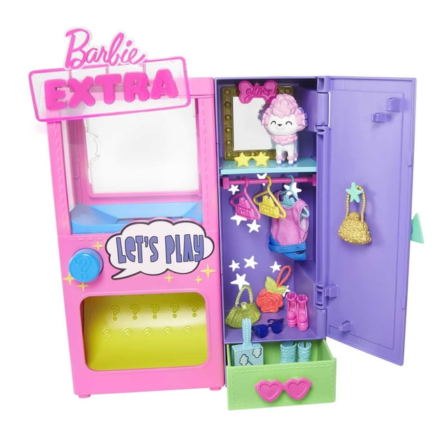 Set de juego moderno Barbie Extra Surprise con 20 piezas de más de 3 años