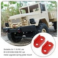 thumbnail image 1 of 4 Pièces 1/16 Échelle RC Voiture Véhicule Jouets Réparation Lame Suspension Base Ressort Fixation Base Réparation Automobile Mise à Niveau Accessoires Modifiés Rouge, 1 of 7