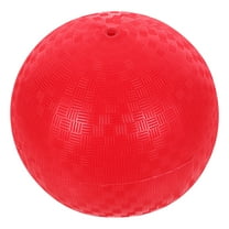 FUEENIRVA 1Set Red Playground Ball for Children Lightweight Inflatable Sports Balls 8.5 Inches