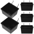 thumbnail image 3 of 5 Pcs Bacs de Rangement pour Panneau Perforé Garage Organisateurs Muraux, 3 of 9