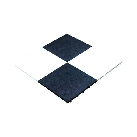 Swisstrax 2x2 Dancetrax No Edges Jet Black/Arctic White