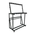thumbnail image 4 of Almencla Tennis Racquet Storage Rack 2 Layer Tennis Racket Holder for Guitars Violins, 4 of 8