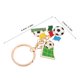 thumbnail image 2 of GAXIRE 4Ud Llavero Fútbol Con Cadena Metálica Para Y Fiestas Deportivas, 2 of 6