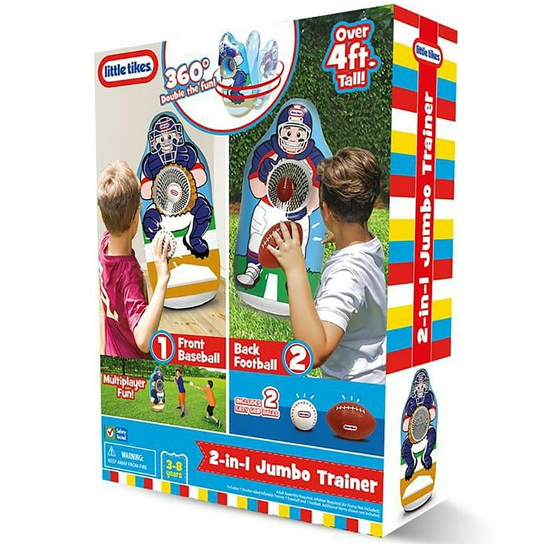 Little Tikes: 2 in 1 Jumbo Trainer - Over 4ft Tall Inflatable