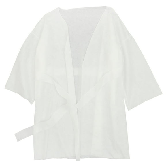UPOUART 1Set Bath Wraps Disposable Bathrobe for Practical Use in Salons