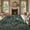 Dark Green, variant on Micgeek Boho 8x10 Area Rugs for Living Room, Floral Non-Slip Washable Rug for Bedroom Home Decor Carpet, Farmhouse Dining Room Office Large Rugs, Black