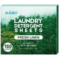 thumbnail image 1 of Láminas de detergente para ropa AIDEA Fresh Linen 160 lavados, 1 of 7