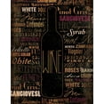 thumbnail image 2 of Grey, Jace 20x24 White Modern Wood Framed Museum Art Print Titled - WINE 2, 2 of 4