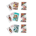 thumbnail image 1 of Kat Let’S Play 3 Piece Plastic Coated Playing Cards For Adults - Multicolour Pack Premium Art Card Paper Decks For Bridge Rummy Poker Diwali Taash Game Nights Party & Fun Design B D A, 1 of 5