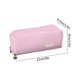 thumbnail image 4 of Yhmxh Estuche grande para lápices con 3 compartimentos, bolsa para lápices de gran capacidad para material de oficina, organizador Oxford, estuche para bolígrafos, neceser de maquillaje y cosmético, 4 of 6
