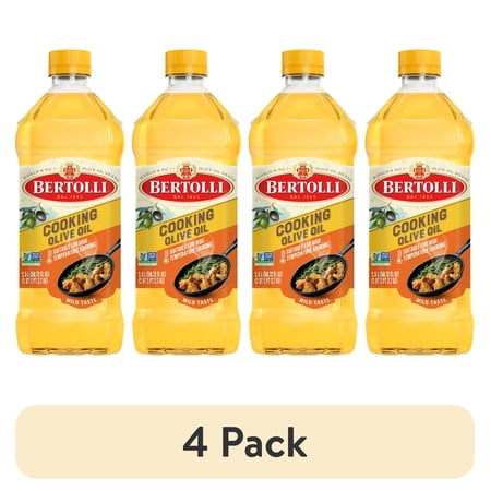 (4 pack) Bertolli Cooking Olive Oil, 50.7 fl oz