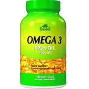 Omega 3 XL Anti Inflammatory Joint Relief Supplement 1000 mg CONCETRATE - 100 Softgels