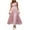 Pink, variant on Antinious Womens Dresses for Party,Ladies Casual Beach Dress,Summer Dresses for Women Printing Fold Camis Sleeveless Neck Dress,Pink,XL