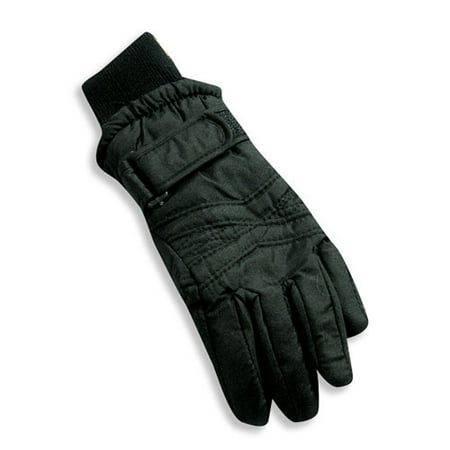 Winter Warm-Up - Big Girls Ski Glove Black / Large