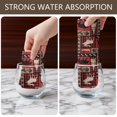 thumbnail image 6 of 6 Pcs Funny Kitchen Towels,Red Christmas Animal and Tree Pattern Microfiber Dish Towels,Kitchen Tea Towels,Kitchen Towel Set (18" X 26"), 6 of 7