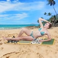 thumbnail image 6 of GZHJMY Floral Beach Towel Quick Dry Absorbent Bath Towels Sandproof Lightweight Towel for Gym Yoga Sports Swimming - 31x71in Bath Towels, 6 of 7