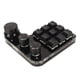 thumbnail image 3 of Teclado numérico para una mano, mini teclado numérico de 9 teclas con interruptor azul, teclado mecánico programable DIY de alta capacidad, 3 of 9