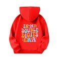 thumbnail image 3 of HUITKMM Double Digits Birthday Hooded Sports Jacket for Girls Athletic Pullover Sweatshirt with Pocket, 3 of 6
