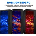 thumbnail image 2 of Business Home Desktop PC, Intel Core i5 3.2GHz, 16GB DDR4 RAM, 256GB SSD 500GB HDD, HDMI, Windows 11 Pro WiFi Bluetooth, 2 of 4