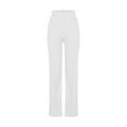 thumbnail image 4 of Suits Pants for Women Dressy Business Casual Straight Leg Trousers High Waist Loose Fit Slacks Solid Office Long Pant, 4 of 6
