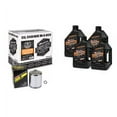 thumbnail image 2 of Maxima 90-069014C V-Twin Quick Change Mineral Oil Kit Chrome Filter, 2 of 3