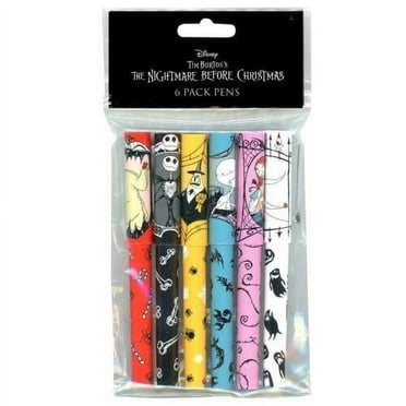 Nightmare Before Christmas Collectible Pen 6 Pack